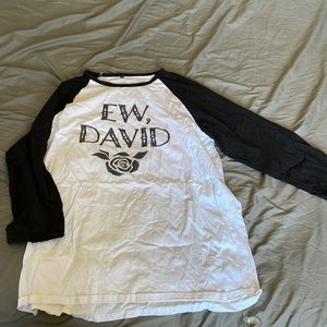 “Ew David” Baseball Tee